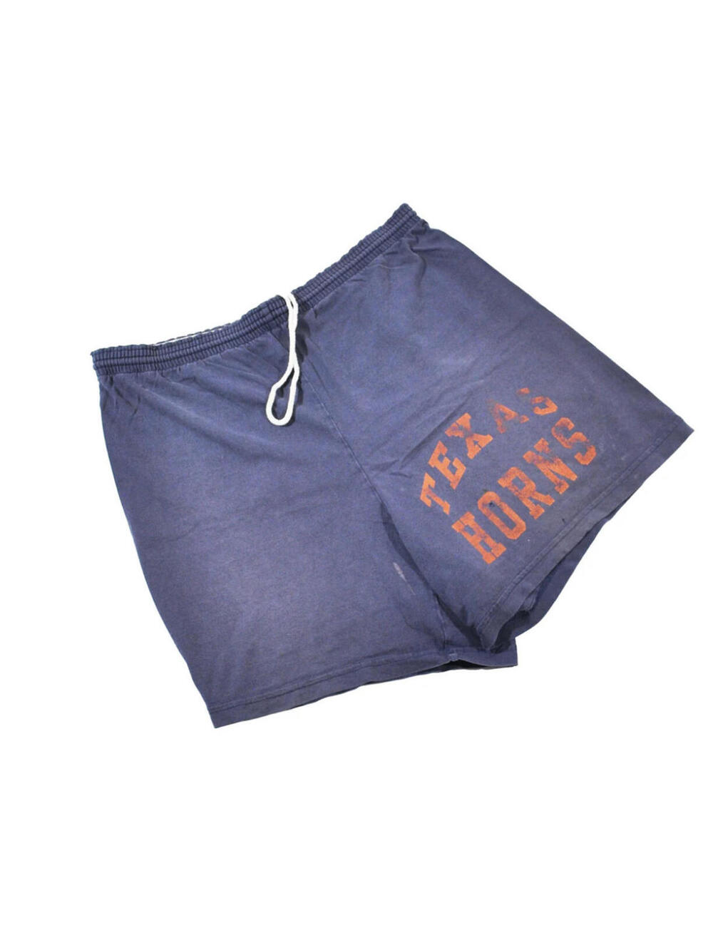 Vintage Texas Longhorns NCAA Football Blue Athletic Shorts Size Large (35-36)